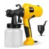 Cisea Pistolet à Peinture électrique, 500W, 110V, 220V, Haute Puissance, Aérographe Domestique Sans Air, Plage De Pulvérisation Réglable, Facile à Pulvériser