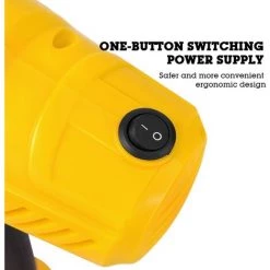 Cisea Pistolet à Peinture électrique, 500W, 110V, 220V, Haute Puissance, Aérographe Domestique Sans Air, Plage De Pulvérisation Réglable, Facile à Pulvériser -Pistolet à peinture Soldes 57963177 4