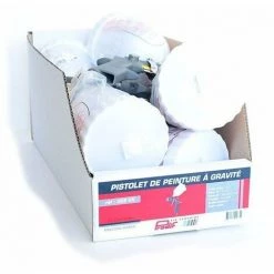 PRODIF ACCESSOIRES Pistolets Peinture -bte 6 - Alu A Gravite 0 6l D 1