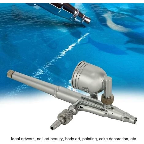 Ensoleillé Peinture à L'aérographe, 7cc Cuivre Airbrush Pen Dual Action Spray Pen Sprayer Set Pour Face Body Painting Art Décoration 3 Ensoleillé Peinture à L'aérographe, 7cc Cuivre Airbrush Pen Dual Action Spray Pen Sprayer Set Pour Face Body Painting Art Décoration – Image 3