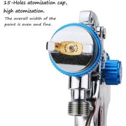 Cisea Pistolet à Peinture à Air Comprimé - 1,7 Mm - Professionnel - HVLP - Pour Voiture, Maison Et Meubles 206s 7 Cisea Pistolet à Peinture à Air Comprimé - 1,7 Mm - Professionnel - HVLP - Pour Voiture, Maison Et Meubles 206s -Pistolet à peinture Soldes 58082538 3