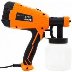 INLIFE Pistolet à Peinture électrique Et 3 Tailles De Buses 500W 800ml -Pistolet à peinture Soldes 58275779 4