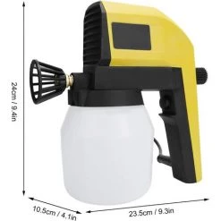 GRID COOL Pistolets De Pulvérisation De Pulvérisateur De Peinture électrique , Pulvérisateur De Peinture EU 220 V 100 W 16A -Pistolet à peinture Soldes 58348364 4