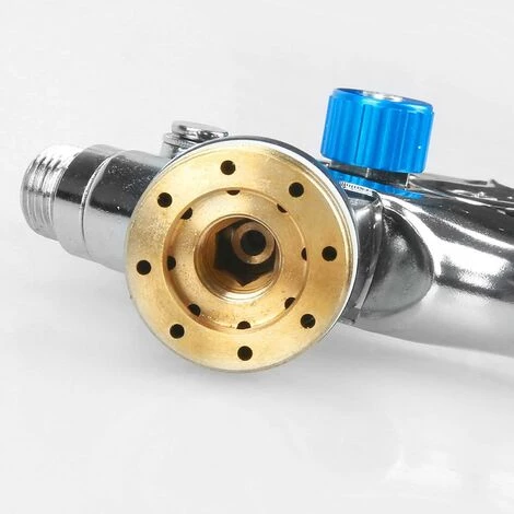 GRID COOL Système De Pulvérisation De Peinture Pistolet à Peinture Pistolet à Peinture Avec 3 Buses 1.4mm / 1.7mm / 2.0mm Bleu 5 GRID COOL Système De Pulvérisation De Peinture Pistolet à Peinture Pistolet à Peinture Avec 3 Buses 1.4mm / 1.7mm / 2.0mm Bleu – Image 5