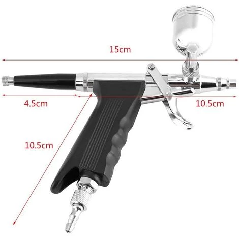 GRID COOL Kit Aérographe Multi-usage Pour Ensemble De Pulvérisateur De Peinture Avec Pistolet à Peinture Pour Pistolet à Peinture 3 GRID COOL Kit Aérographe Multi-usage Pour Ensemble De Pulvérisateur De Peinture Avec Pistolet à Peinture Pour Pistolet à Peinture – Image 3