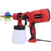 GRID COOL Pistolet à Peinture, 550W Pistolet De PeintureRécipient Détachable 800ML, Pour Clôtures, Meubles, Rampes Et Garages