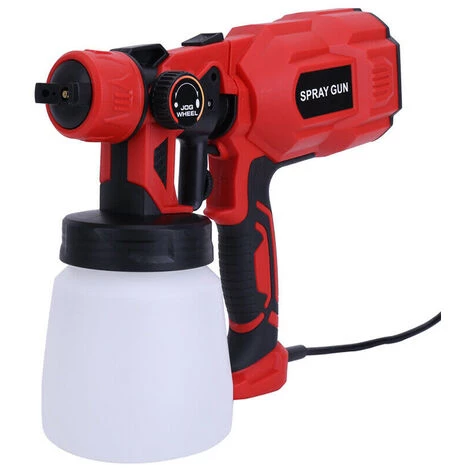 GRID COOL Pistolet à Peinture, 550W Pistolet De PeintureRécipient Détachable 800ML, Pour Clôtures, Meubles, Rampes Et Garages 2 GRID COOL Pistolet à Peinture, 550W Pistolet De PeintureRécipient Détachable 800ML, Pour Clôtures, Meubles, Rampes Et Garages – Image 2