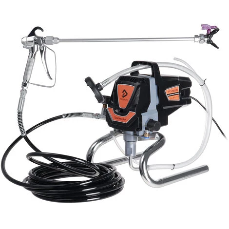 JMAX 1100W 6000psi Pulvérisateur De Peinture électrique Sans Air 1.5 L/ Min Haute Pression Machine à Pistolet De Pulvérisation Mural 1 JMAX 1100W 6000psi Pulvérisateur De Peinture électrique Sans Air 1.5 L/ Min Haute Pression Machine à Pistolet De Pulvérisation Mural
