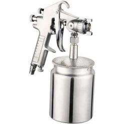 CHANCEY Aspiration Pistolet à Peinture Air Spray 3.0mm Inoxydable Buse 1000ml Capacité Airbrush Outil De Peinture Pour Voiture Meubles Peinture Main Held Peinture Pulvérisateur,SEMAket