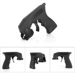 AIDUCHO Poignée De Pistolet De Pulvérisation De Peinture Universel Aérosol Avec Outil De Réparation D'entretien De Voiture De Collier De Verrouillage à Gâchette Complète 2PCS -Pistolet à peinture Soldes 59790483 3