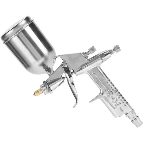 AIDUCHO Pistolet à Peinture Professionnel - Buse De 0,5 Mm - 150 Ml - Mini Pistolet Pneumatique Pour Réparation De Peinture De Voiture - Pistolet Avec Tasse 5 AIDUCHO Pistolet à Peinture Professionnel - Buse De 0,5 Mm - 150 Ml - Mini Pistolet Pneumatique Pour Réparation De Peinture De Voiture - Pistolet Avec Tasse – Image 5