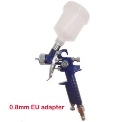 MERKMAK Mini Pistolet A Peinture H-2000 Professionnel HVLP Aerographe Pour Peinture Voiture Aerographe Pistolet Pneumatique 0.8mm Buse