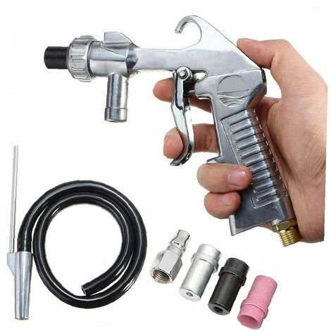 CHANCEY Outil Sablage Kit De Haute Qualité De L'air Siphon Outils Flux Souffle Pneumatique Sableuse Avec 4 Buses Céramiques Pour Abrasif Sable Blaster Blasting,SEMAket 2 CHANCEY Outil Sablage Kit De Haute Qualité De L'air Siphon Outils Flux Souffle Pneumatique Sableuse Avec 4 Buses Céramiques Pour Abrasif Sable Blaster Blasting,SEMAket – Image 2