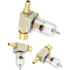 OUSUDELA Filtre à Air Comprimé, Séparateur Deau à Air Comprimé 1/4, Séparateur D Eau Séparateur D Huile Avec Raccord Rapide Pour Filtre Compresseur -Pistolet à peinture Soldes 60572706 3