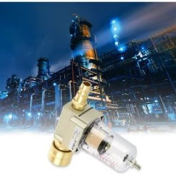 OUSUDELA Filtre à Air Comprimé, Séparateur Deau à Air Comprimé 1/4, Séparateur D Eau Séparateur D Huile Avec Raccord Rapide Pour Filtre Compresseur -Pistolet à peinture Soldes 60572706 5