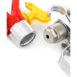 MACARON Pistolet A Peinture Airless + Garde De Siège De Buse + 517 Buse Réversible, Outil Universel Pour Titan Wagner Graco Pulvérisateur De Peinture LO-Ron -Pistolet à peinture Soldes 60609473 4