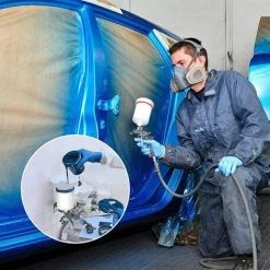 MACARON Lot De 250 Filtres à Peinture Jetables, Filtres à Peinture Automatique Avec Papier Conique En Nylon 100 Microns Pour Automobile, Pistolets, Arts Et Artisanats, Etc LO-Ron -Pistolet à peinture Soldes 60609474 4