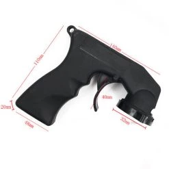 STARLIGHT Poignée Pour Bombe Aérosol,SL.GT Pistolet Aérosol, Poignee Bombe Peinture, Avec Grande Gâchette Bague De Blocage -Pistolet à peinture Soldes 60877600 3