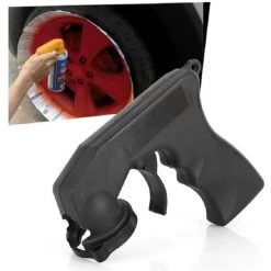 STARLIGHT Poignée Pour Bombe Aérosol,SL.GT Pistolet Aérosol, Poignee Bombe Peinture, Avec Grande Gâchette Bague De Blocage -Pistolet à peinture Soldes 60877600 5