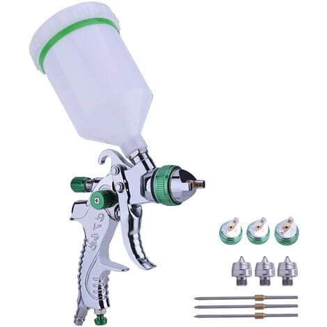 TOPHOMER HVLP 600cc Pistolet à Peinture/laque Professionnel, Kit Pistolet à Pulvérisation D'Air Haute Pression, Effet Brouillard, Econome & Performant, Buses 1.4/1.7/2.0mm 1 TOPHOMER HVLP 600cc Pistolet à Peinture/laque Professionnel, Kit Pistolet à Pulvérisation D'Air Haute Pression, Effet Brouillard, Econome & Performant, Buses 1.4/1.7/2.0mm