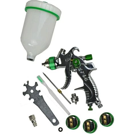 TOPHOMER HVLP 600cc Pistolet à Peinture/laque Professionnel, Kit Pistolet à Pulvérisation D'Air Haute Pression, Effet Brouillard, Econome & Performant, Buses 1.4/1.7/2.0mm 2 TOPHOMER HVLP 600cc Pistolet à Peinture/laque Professionnel, Kit Pistolet à Pulvérisation D'Air Haute Pression, Effet Brouillard, Econome & Performant, Buses 1.4/1.7/2.0mm – Image 2