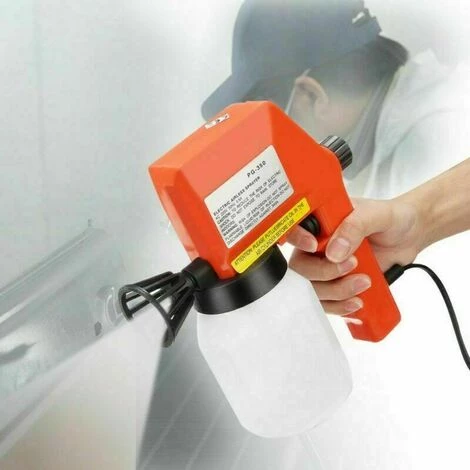 TOPHOMER Électrique Pistolet Peinture Pulvérisation De Peinture Gravité Pistolet 600ml 4 TOPHOMER Électrique Pistolet Peinture Pulvérisation De Peinture Gravité Pistolet 600ml – Image 4