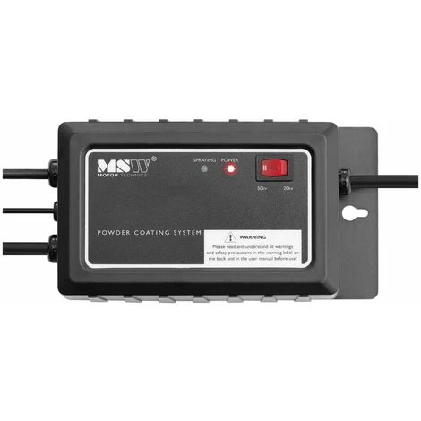 MSW Station De Peinture En Poudre Pulvérisateur À Peinture 2,07 Bar 2 X 450 Ml - Noir 2 MSW Station De Peinture En Poudre Pulvérisateur À Peinture 2,07 Bar 2 X 450 Ml - Noir – Image 2