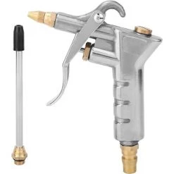 LangRay Pistolet à Air Comprimé Avec Rallonges, Souffleur De Poussière à Buse Longue, Pour Boîtier D'ordinateur, Outil Accessoire De Compresseur D'air Pneumatique Pour Nettoyeur De Moteur