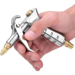 LangRay Pistolet à Air Comprimé Avec Rallonges, Souffleur De Poussière à Buse Longue, Pour Boîtier D'ordinateur, Outil Accessoire De Compresseur D'air Pneumatique Pour Nettoyeur De Moteur -Pistolet à peinture Soldes 61227632 5