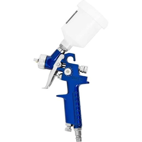 MSW Pistolet À Peinture Vernis Air Comprimé Professionnel Basse Pression 3 Bars - Blanc 5 MSW Pistolet À Peinture Vernis Air Comprimé Professionnel Basse Pression 3 Bars - Blanc – Image 5