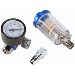 GRID COOL Air Compression Gun Regulator + Oil Water Separation Filter With Nozzle Gun Accessories -Pistolet à peinture Soldes 61663684 5