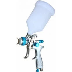 NAXUNNN Aérographe Pneumatique Pistolet De Pulvérisation Pneumatique Pistolet De Pulvérisation Pour Automobile/meubles Pistolet à Peinture Pistolet à Peinture à Haute Atomisation Conception De La Gâchette Débit De Peinture/pulvérisation/pression D'air/direction, -Pistolet à peinture Soldes 63475405 3