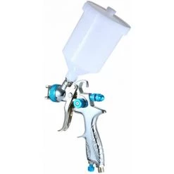 NAXUNNN Aérographe Pneumatique Pistolet De Pulvérisation Pneumatique Pistolet De Pulvérisation Pour Automobile/meubles Pistolet à Peinture Pistolet à Peinture à Haute Atomisation Conception De La Gâchette Débit De Peinture/pulvérisation/pression D'air/direction, -Pistolet à peinture Soldes 63475405 4