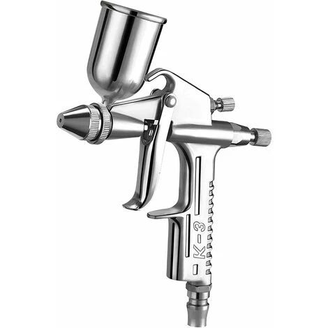 JOORRT Pistolet à Peinture - Pistolet Pulvérisateur De Peinture K3 - Pistolet Pneumatique - Pulvérisateur De Peinture Fin - Outil De Pulvérisation De 0,5 Mm - Buse 125 Cc Pour Les Besoins Industriels 1 JOORRT Pistolet à Peinture - Pistolet Pulvérisateur De Peinture K3 - Pistolet Pneumatique - Pulvérisateur De Peinture Fin - Outil De Pulvérisation De 0,5 Mm - Buse 125 Cc Pour Les Besoins Industriels