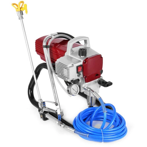 DOERSUPP 1800W Pulvérisateur De Peinture Sans Air Pulvérisateur Haute Pression Pulvérisateur De Peinture Machine De Peinture Prise SA 2 DOERSUPP 1800W Pulvérisateur De Peinture Sans Air Pulvérisateur Haute Pression Pulvérisateur De Peinture Machine De Peinture Prise SA – Image 2