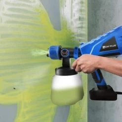 DAY PLUS 550Watt NOUVEAU Pistolet Pulvérisateur électrique Avancé Pulvérisateur De Peinture Portable Avec 3 Modèles De Pulvérisation Et 1000 Ml/min Pulvérisateur De Peinture 1000 Ml Réservoir Amovible Bouton De Valve Réglable Pulvérisateur De Peinture De Clôture 9 DAY PLUS 550Watt NOUVEAU Pistolet Pulvérisateur électrique Avancé Pulvérisateur De Peinture Portable Avec 3 Modèles De Pulvérisation Et 1000 Ml/min Pulvérisateur De Peinture 1000 Ml Réservoir Amovible Bouton De Valve Réglable Pulvérisateur De Peinture De Clôture -Pistolet à peinture Soldes 63685650 5