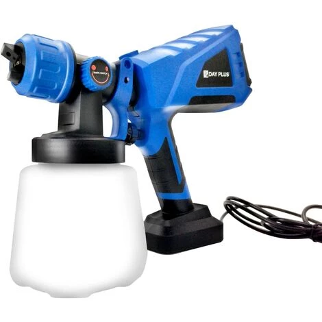 DAY PLUS 2022 NOUVEAU Pistolet Pulvérisateur électrique 550 W Avancé Pulvérisateur De Peinture Portable Avec 3 Modèles De Pulvérisation Et 1000 Ml/min Pulvérisateur De Peinture 1000 Ml Réservoir Amovible Bouton De Valve Réglable Pulvérisateur De Peinture De Clôtur 2 DAY PLUS 2022 NOUVEAU Pistolet Pulvérisateur électrique 550 W Avancé Pulvérisateur De Peinture Portable Avec 3 Modèles De Pulvérisation Et 1000 Ml/min Pulvérisateur De Peinture 1000 Ml Réservoir Amovible Bouton De Valve Réglable Pulvérisateur De Peinture De Clôtur – Image 2