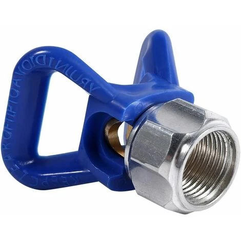 MINKUROW Pistolet Pulvérisateur De Peinture Airless Garde De Siège De Buse Plate Pour Pulvérisateur Outil Universel (Bleu) 3 MINKUROW Pistolet Pulvérisateur De Peinture Airless Garde De Siège De Buse Plate Pour Pulvérisateur Outil Universel (Bleu) – Image 3