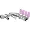 PERLE RARE Kit Pistolet De Sablage Sableuse Air Siphon Buse Sablage Abrasif Avec 4 Buses En Céramique 4.5/5/6/7mm