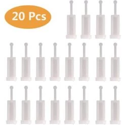 EAUDACè Lot De 20 Filtres De Pistolet à Peinture Universels 110 Microns Avec Maille Fine En Nylon Pour Tous Les Modèles De Pulvérisateurs à Gravité