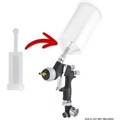 EAUDACè Lot De 20 Filtres De Pistolet à Peinture Universels 110 Microns Avec Maille Fine En Nylon Pour Tous Les Modèles De Pulvérisateurs à Gravité -Pistolet à peinture Soldes 64105295 5