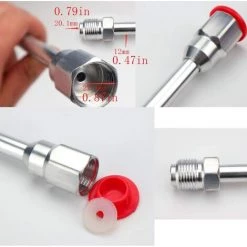 MEZHENG Airless Peinture Pistolet Tige De Rallonge Pour Titan/Wagner/Graco 2 Pcs X 30 CM -Pistolet à peinture Soldes 64159101 3
