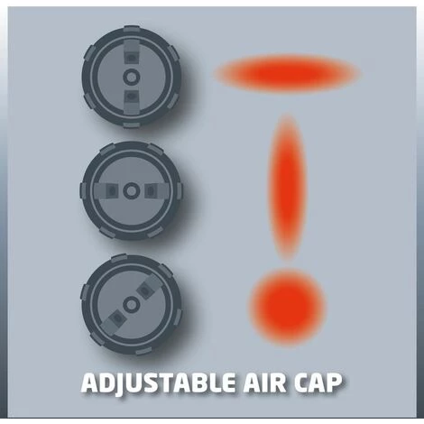 Einhell Pistolet à Peinture électrique (pulvérisateur) TC-SY 700 S 4 Einhell Pistolet à Peinture électrique (pulvérisateur) TC-SY 700 S – Image 4