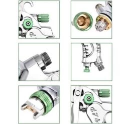 Fei Yu Professionnel Pistolet à Peinture Haute Pression Kit Pistolet à Pulvérisation D'Air Pistolet A Peinture Pneumatique à Alimentation Par Gravité HVLP 600CC 1.4MM/1.7MM/2.0MM 3 Taille Buses 7 Fei Yu Professionnel Pistolet à Peinture Haute Pression Kit Pistolet à Pulvérisation D'Air Pistolet A Peinture Pneumatique à Alimentation Par Gravité HVLP 600CC 1.4MM/1.7MM/2.0MM 3 Taille Buses -Pistolet à peinture Soldes 64471822 3