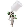 ASUPERMALL LVLP Kit De Pistolet De Pulvérisation D'air 600cc Tasse De Fluide Alimentation Par Gravité Pulvérisateur De Peinture à Air Pulvérisation à 360 Degrés