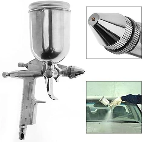 BEARSU 0.5mm K-3 Professionnel Mini Air Brush Pistolet Pneumatique Aérographe Pulvérisateur Alliage Pour Cuir Peinture Peinture Outil Pistola 2 BEARSU 0.5mm K-3 Professionnel Mini Air Brush Pistolet Pneumatique Aérographe Pulvérisateur Alliage Pour Cuir Peinture Peinture Outil Pistola – Image 2