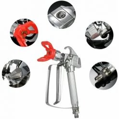 BEARSU Pistolet à Peinture Sans Air 3600PSI Avec Protège-buse Pour Pulvérisateur à Pompe Wagner Titan Et Machine De Pulvérisation Sans Air 9 BEARSU Pistolet à Peinture Sans Air 3600PSI Avec Protège-buse Pour Pulvérisateur à Pompe Wagner Titan Et Machine De Pulvérisation Sans Air -Pistolet à peinture Soldes 65099219 5