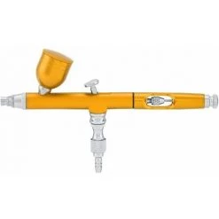L'FLANEUR 7CC à Double Action 0.3mm Pistolet Peinture Professionnel Outil Pour Arts Maquillage Tatouages Temporaires Décoration Pour Gateaux(Or) ANEUR -Pistolet à peinture Soldes 65355995 5