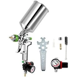 BDD Pulvérisateur De Peinture Avec Régulateur De Pression Outils De Peinture Pour Meubles De Maison Kit D'outils De Réparation Automatique