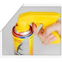 BDD Adaptateur De Pulvérisation Paint Care Poignée De Pistolet Aérosol Outil De Pulvérisation (jaune) 7 BDD Adaptateur De Pulvérisation Paint Care Poignée De Pistolet Aérosol Outil De Pulvérisation (jaune) -Pistolet à peinture Soldes 65376633 3